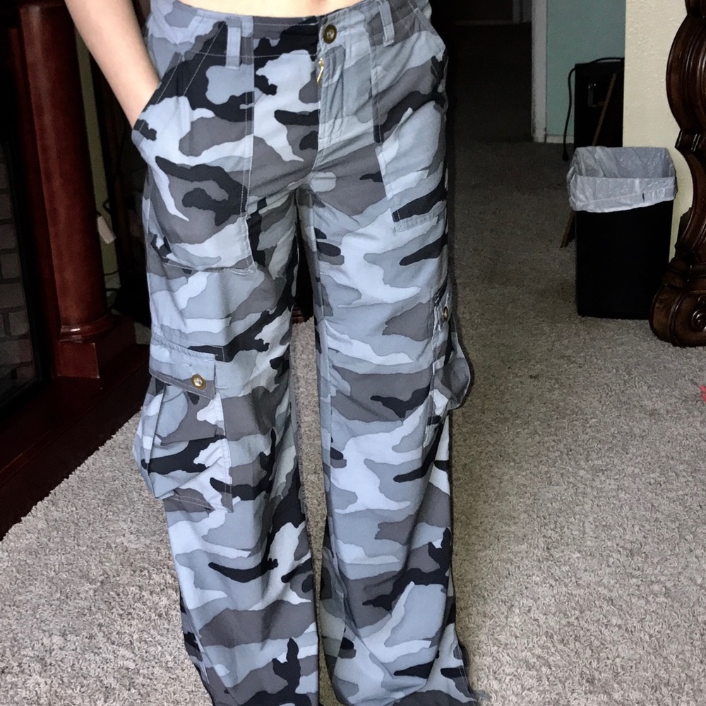 Nike camo cargo pants